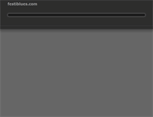 Tablet Screenshot of festiblues.com
